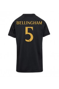 Real Madrid Jude Bellingham #5 Fotballdrakt Tredje Klær Dame 2023-24 Korte ermer
